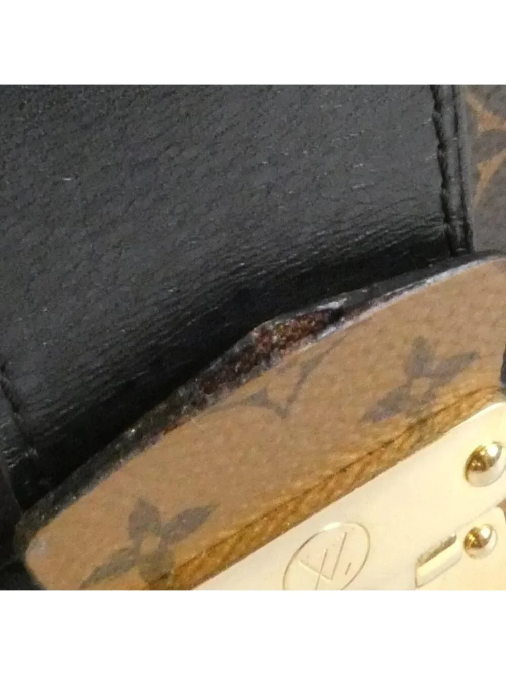 Louis Vuitton Monogram Reverse Trunk Clutch